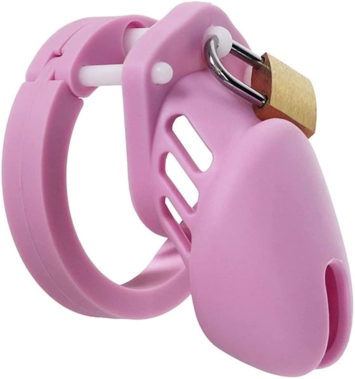 Cock Cage Male Chastity Device Locked Cage Sex Toy for Men,Key and Lock Included