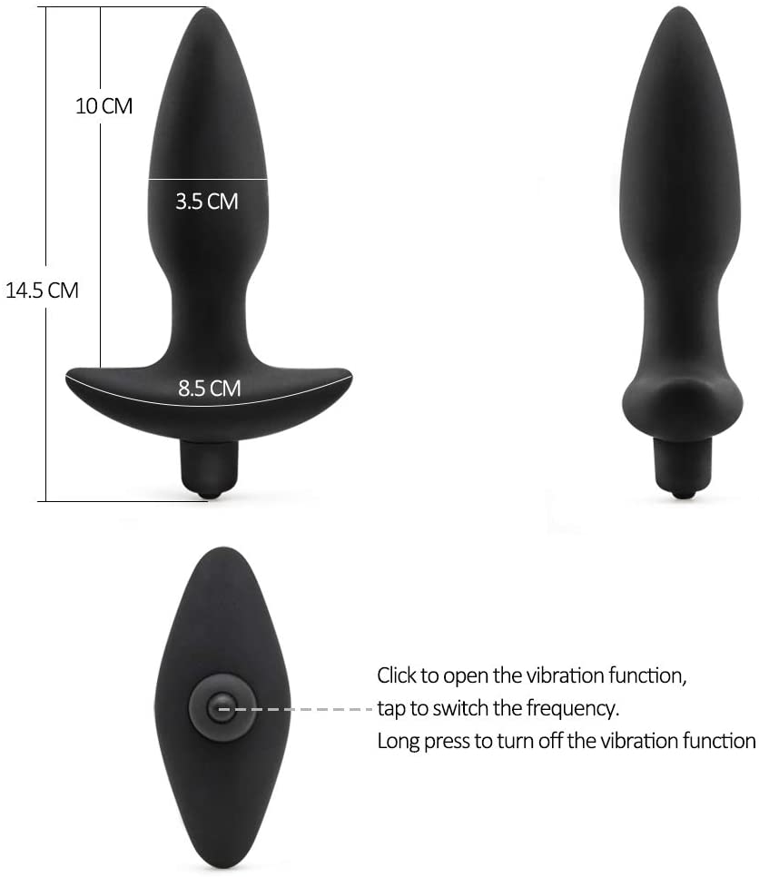 Butt Stimulator Plug for Male and Women Advanced Players Sex Toy - Clitorial Stimulator Inhale function Licking