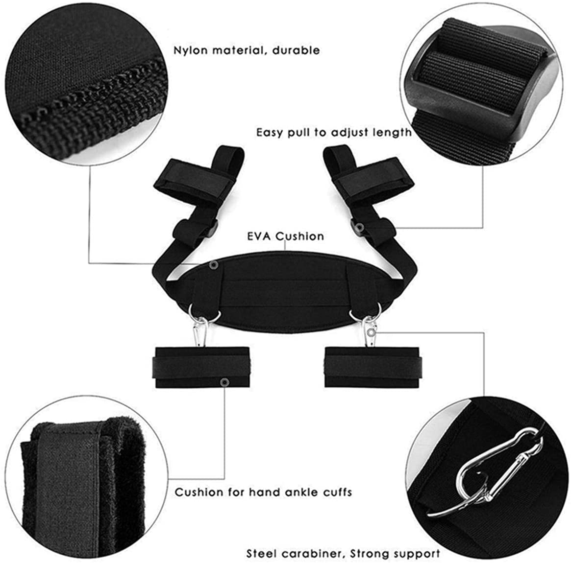 Sex Toy Bed Restraints Sex Adults Bondaged Kit for Couples Sex Restraintants