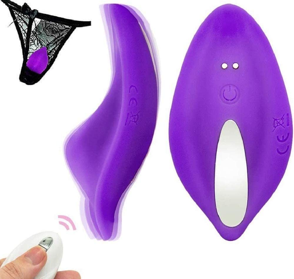 Wearable Panty Vibrator with Wireless Remote Control for G Spot Clitoral Stimulation, Rechargeable Butterfly Vibe with 10 Vibration Modes, Vibrating Panties Adult Sex Toys for Women Couples Play, Teal