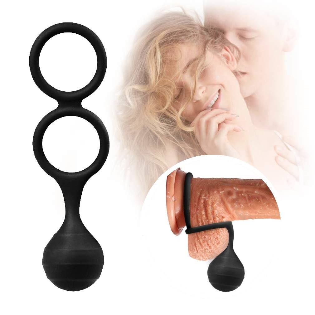 Male sex toys, male penis exerciser, male penis double ring extension ring Y99