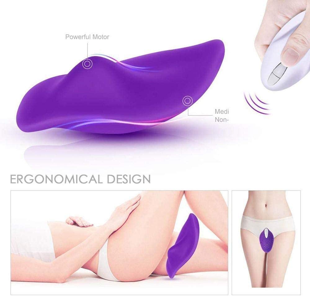 Wearable Panty Vibrator with Wireless Remote Control for G Spot Clitoral Stimulation, Rechargeable Butterfly Vibe with 10 Vibration Modes, Vibrating Panties Adult Sex Toys for Women Couples Play, Teal