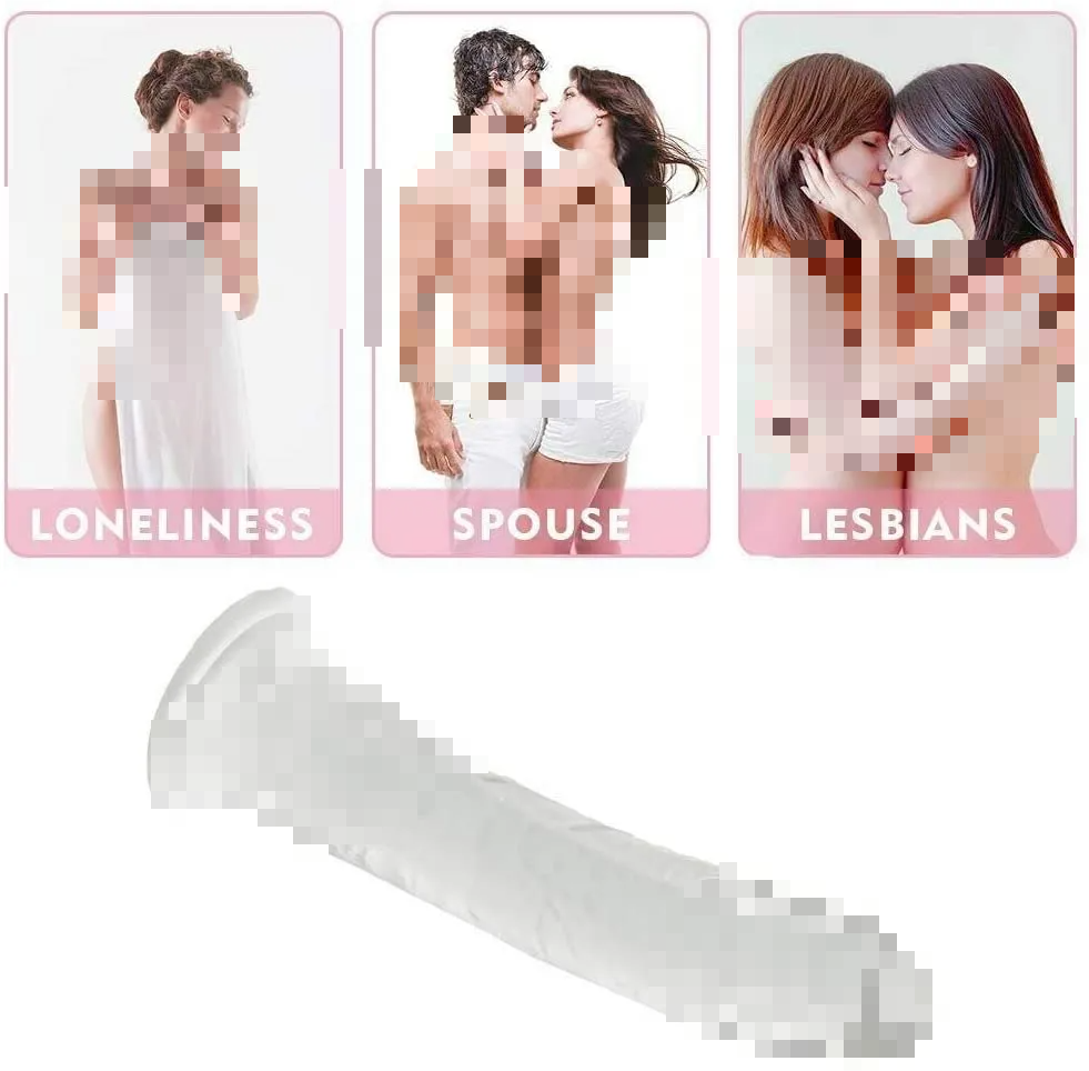 8 inch Waterproof Realistic Dildo With Suction Cup Training Massage Toys for Adult Y230-YOOGiGi
