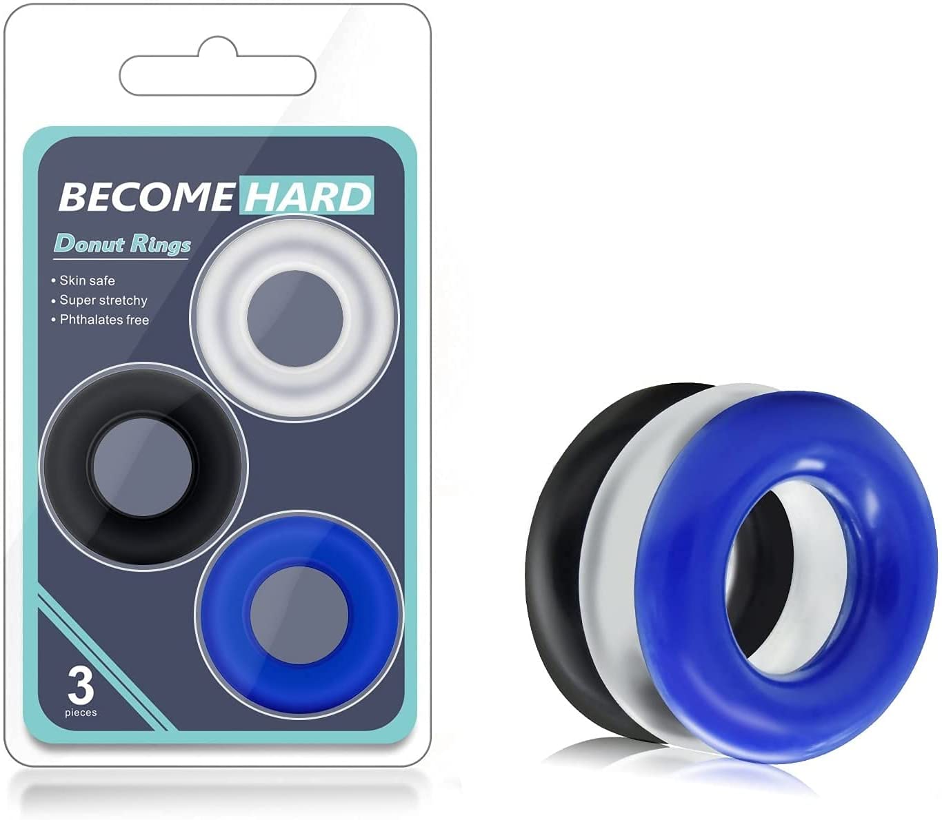 Cook Rings for Sex, Cock ring for Men, Penis Rings, Medical Silicone Cock Rings Grade Soft Dicks for Sex Silicone PeniS Rings