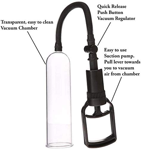 Men's Vacuum Pump Enlargement Pump for Male Enhancement Growth Pump  Cup Stable Professional Set Sturdy Vacuum Pump Home 
