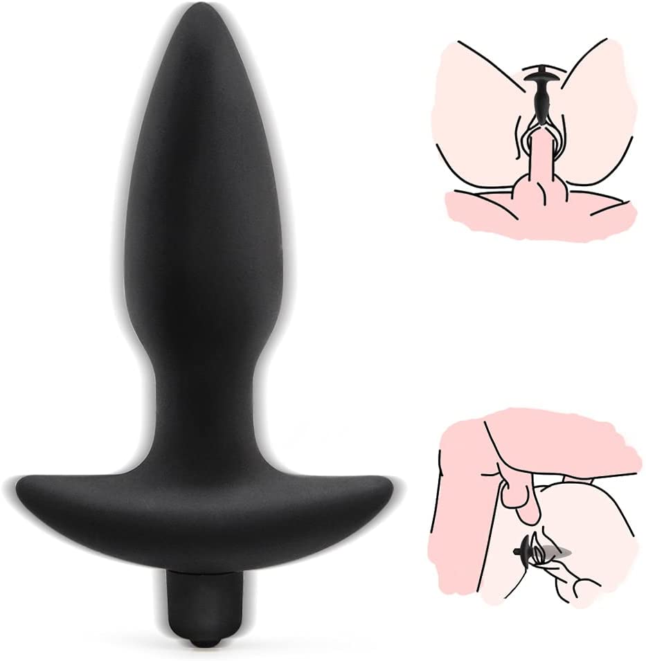 Male Vibrating Prostate Massager Rotating Anal Vibrator, 10 Speeds Unisex G Spot Vibrator Anal Sex Toys for Anal Stimulation Y36-YOOGiGi photo