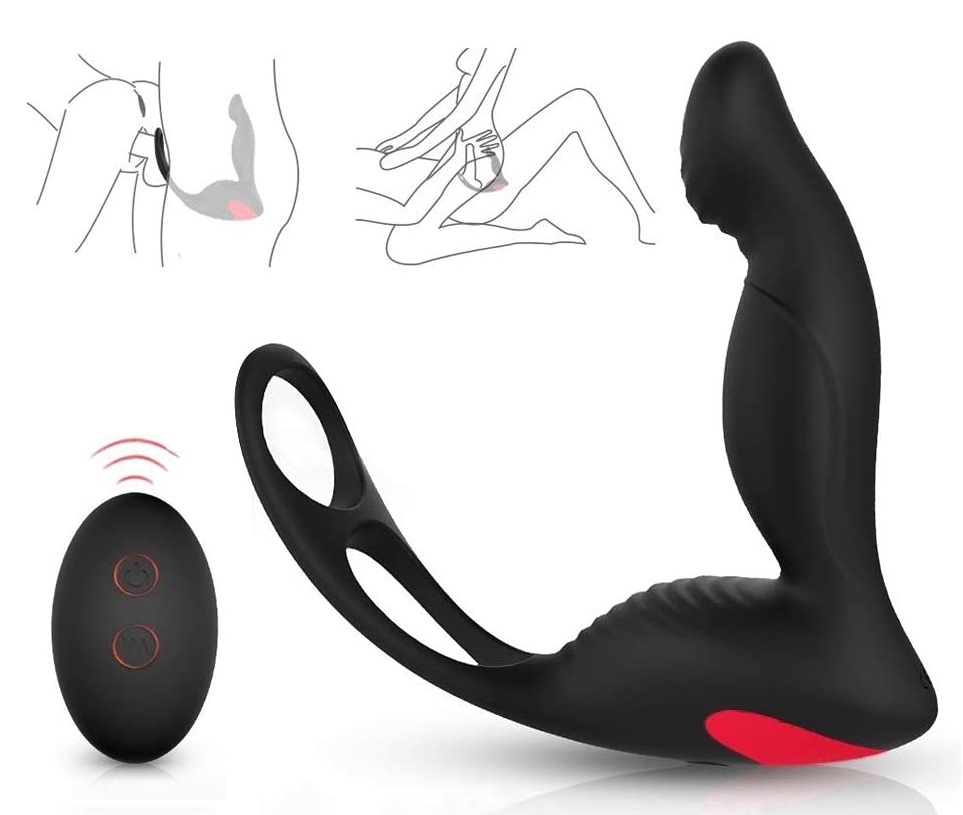 Butt Plugs for Prostate Toys Remote for Wireless Remote Control Anal Vibrator