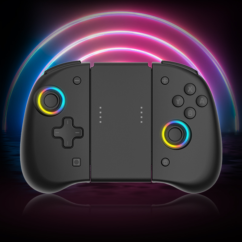 ECHTPower Wireless Joy-pad with 8 Color Adjustable LED Lights