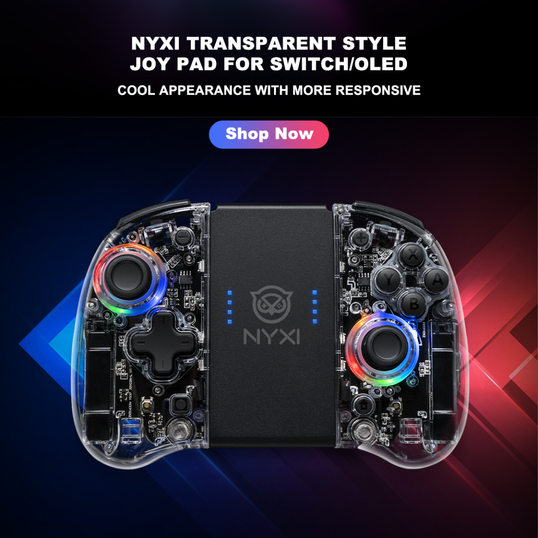 NYXI Joy Con Pad Pro Controller For Nintendo Switch