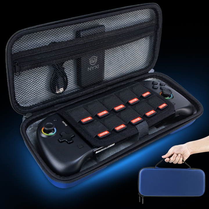 NYXI Carrying Case for Nintendo Switch/Switch OLED Model, Hard Shell T