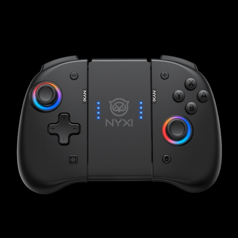 NYXI Wireless Joy-pad with 8 Colors LED For Switch/Switch OLED