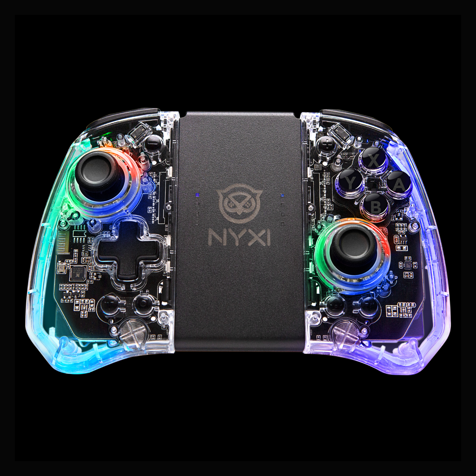 NYXI Hyperion Transparent Style Wireless Joypad for Switch/Switch OLED