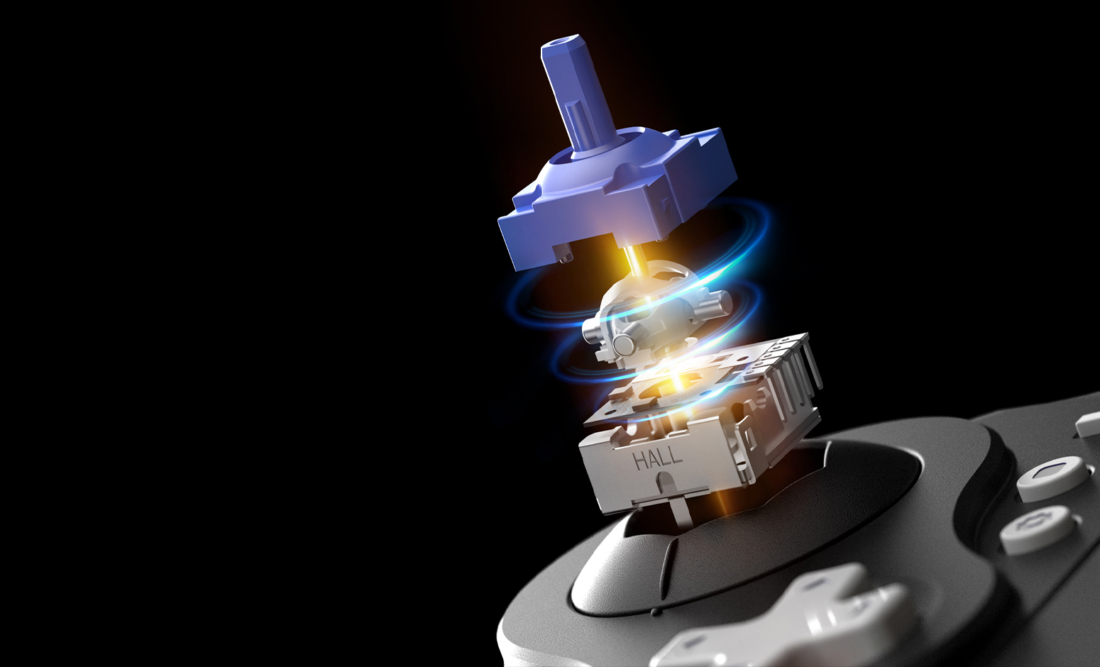 NYXI Wizard Hall Effect Joystick，with No Drifting