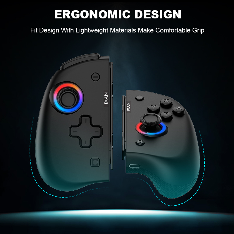 NYXI Wireless Joypad Review – Bigger Ergonomic Joycons For Comfort 
