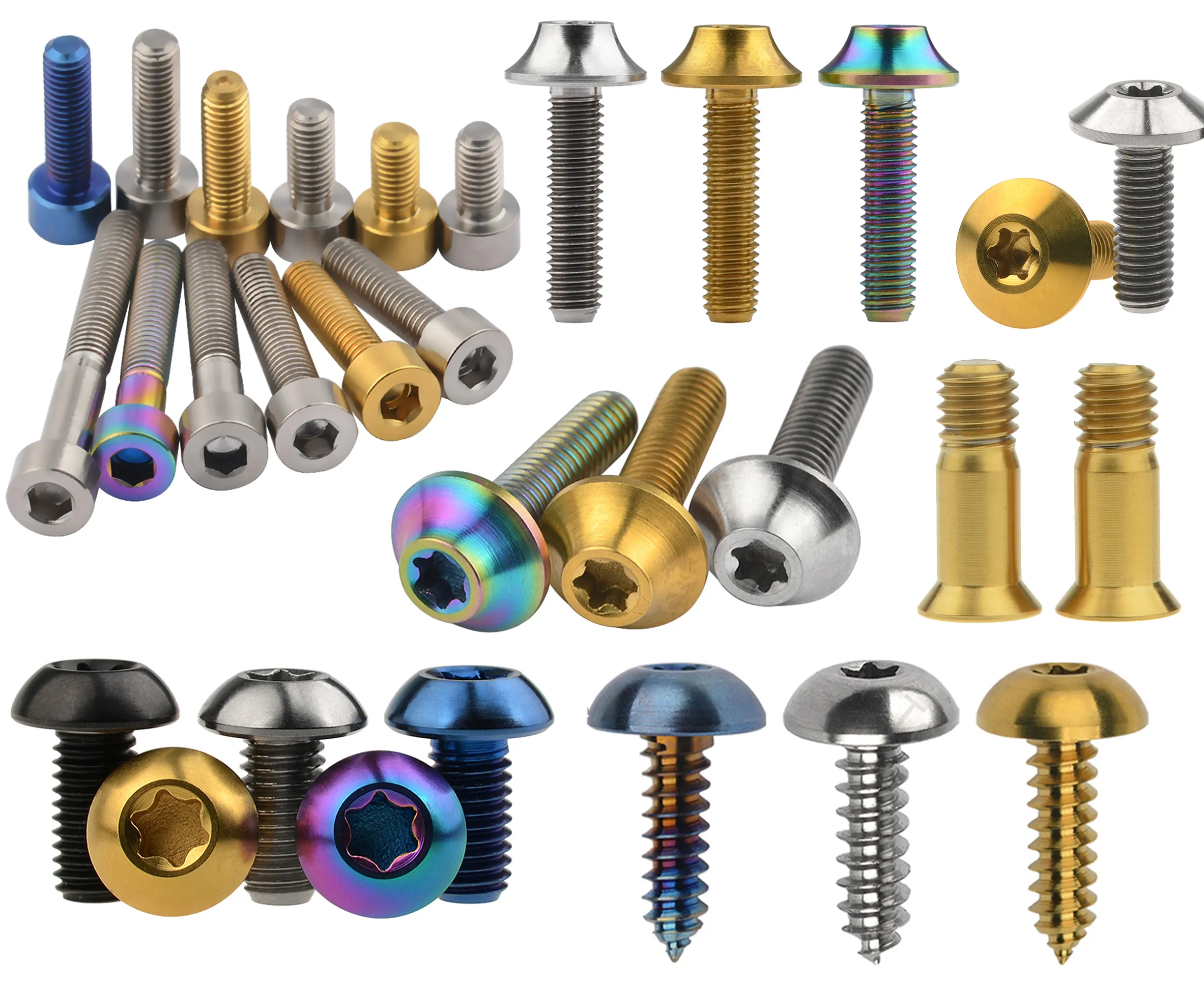 Yaruijia Titanium Bolt for Bike Stem M5x16/18/20mm Socket Cap Head Screws with Washer Pack of 6 M5x18mm, Black Yaruijia Titanium Bolt for Bike Stem M5x16/18/20mm Socket Cap Head Screws with Washer Pack of 6 M5x18mm, Black