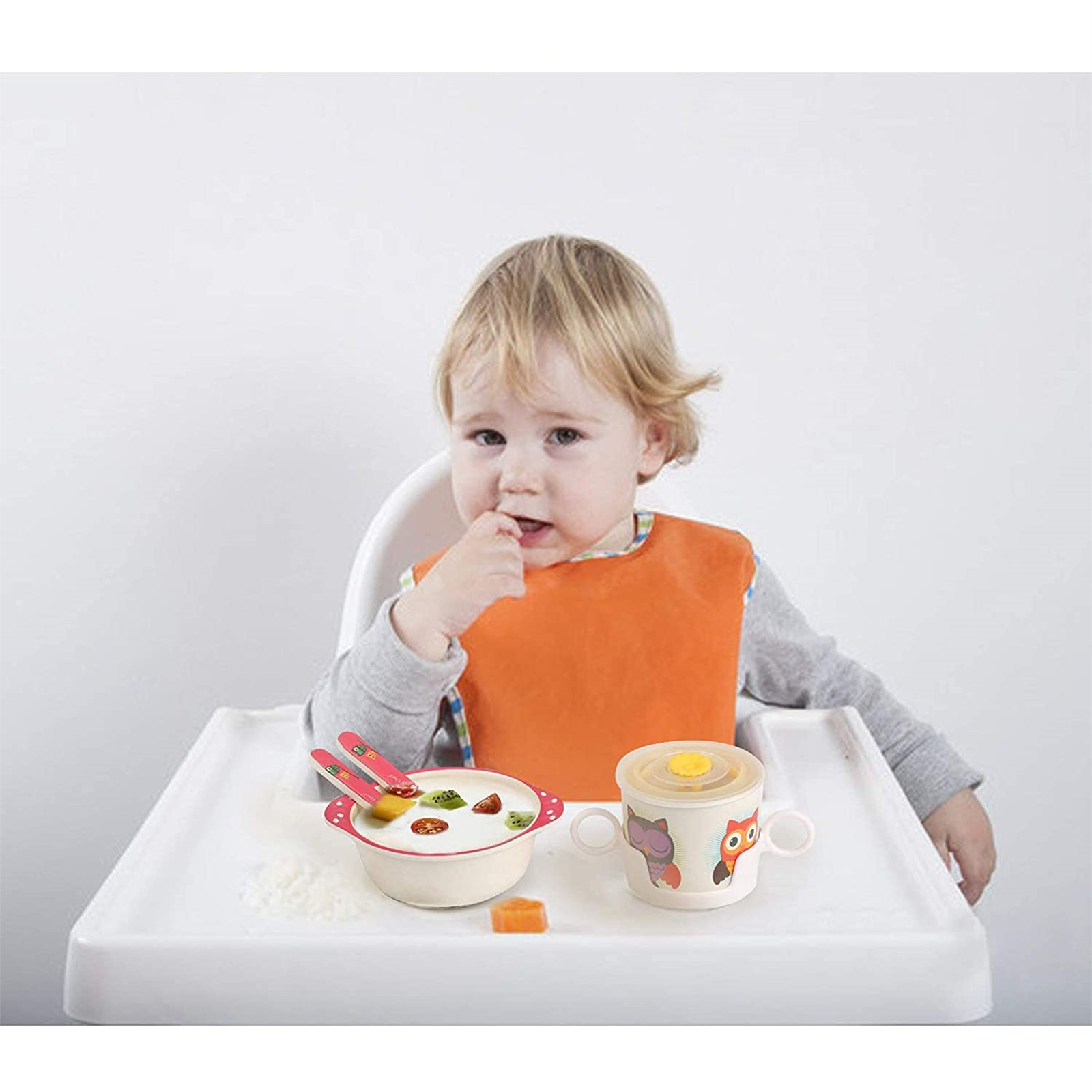 Shopwithgreen Bamboo Kids Dinnerware Set 7 pcs-shopwithgreen