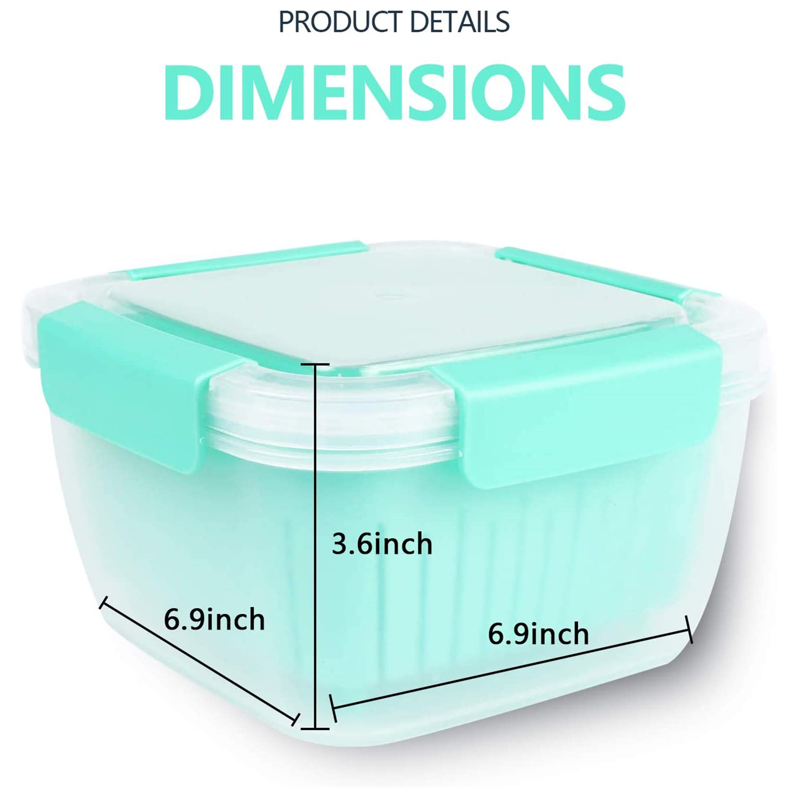 Shopwithgreen Berry Keeper Box Containers 52oz - Green-shopwithgreen