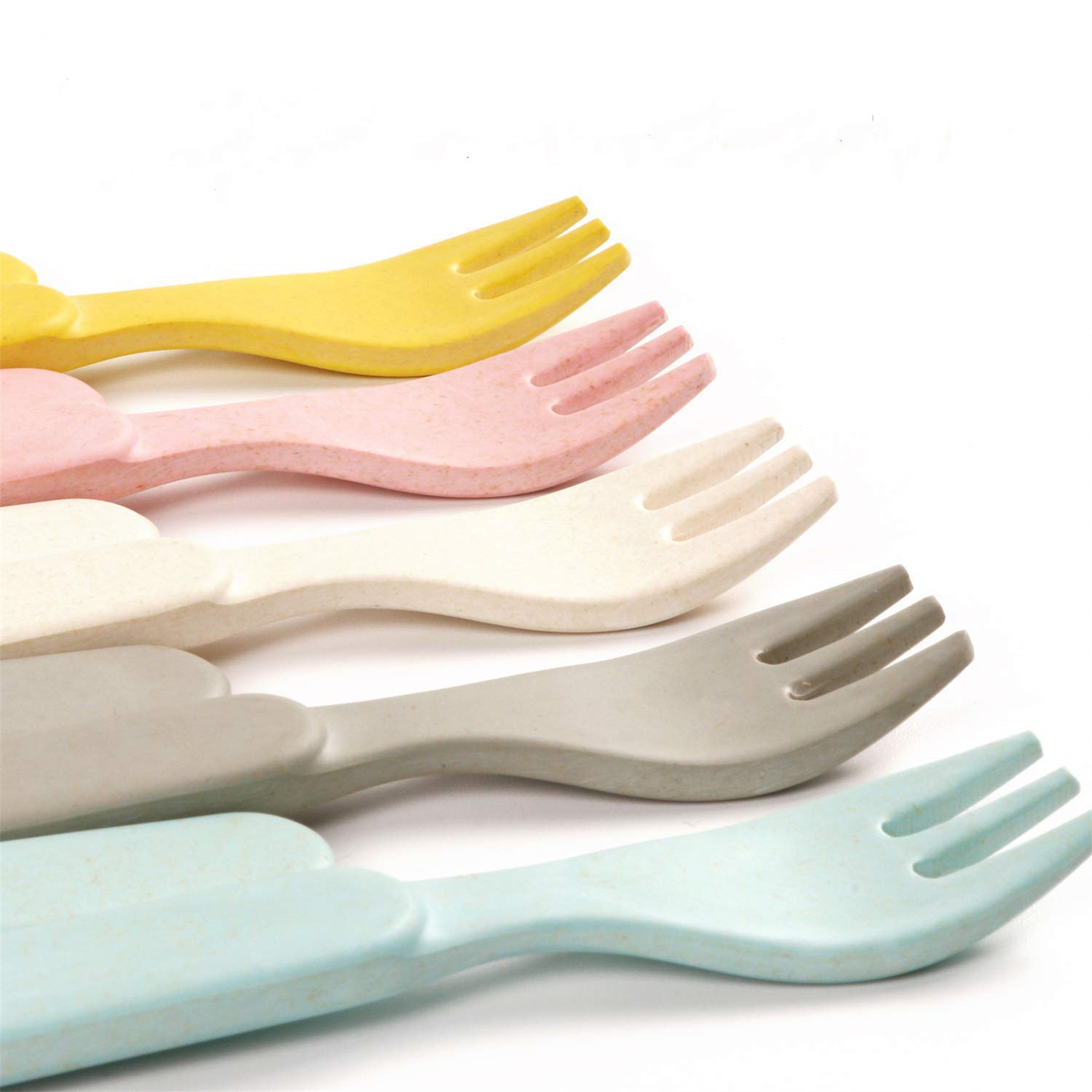 Shopwithgreen Bamboo Kids Spoons & Forks Set 10pcs - Sunshine-shopwithgreen