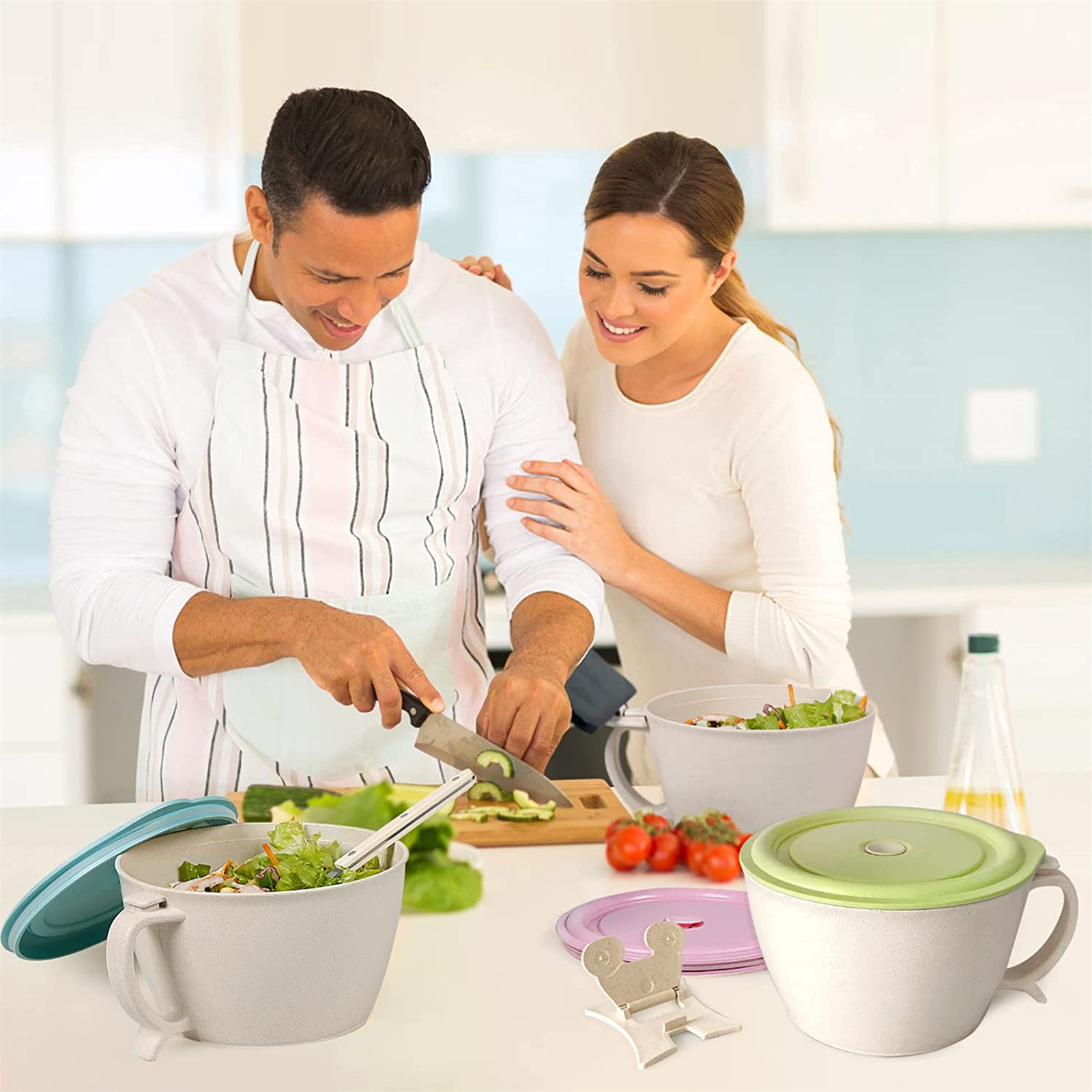 Shopwithgreen Cup Noodle Bowl with Lid 48 OZ-shopwithgreen