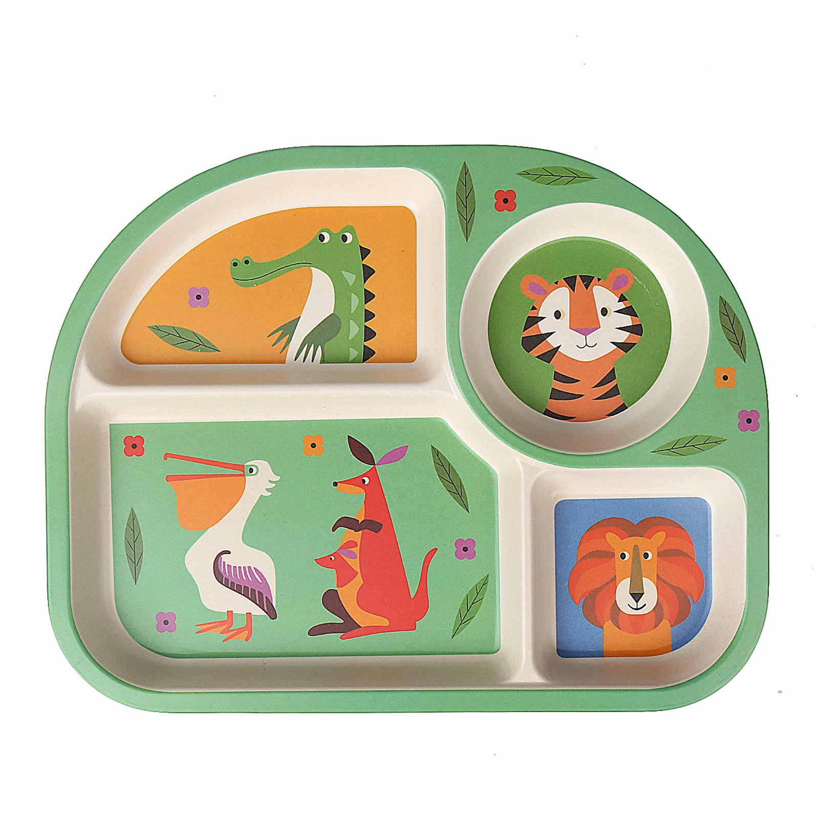 Shopwithgreen Bamboo Kids Dinnerware Set 7 pcs-shopwithgreen