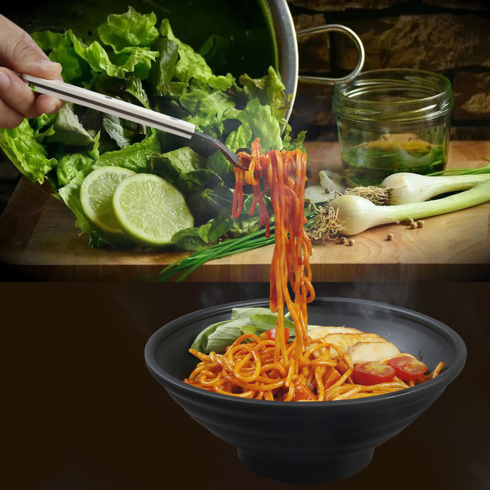 Shopwithgreen Japanese Style Ramen Bowl 4 pcs 44 OZ-shopwithgreen