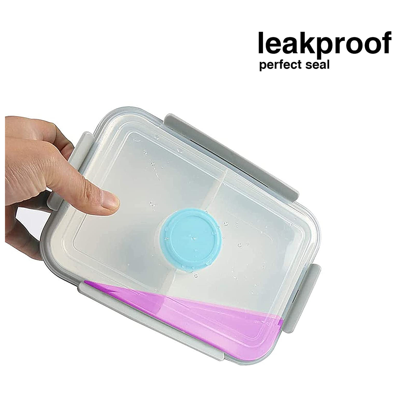 Shopwithgreen Salad Food Storage Container to Go 47-oz with 3-Compartment 3 pcs - Blue-shopwithgreen