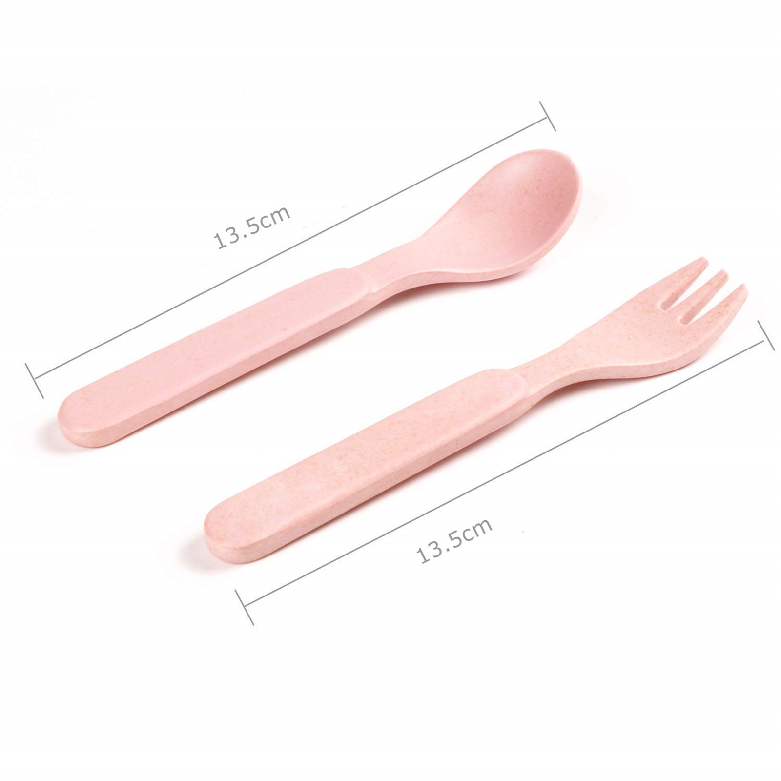 Shopwithgreen Bamboo Kids Spoons & Forks Set 10pcs - Sunshine-shopwithgreen