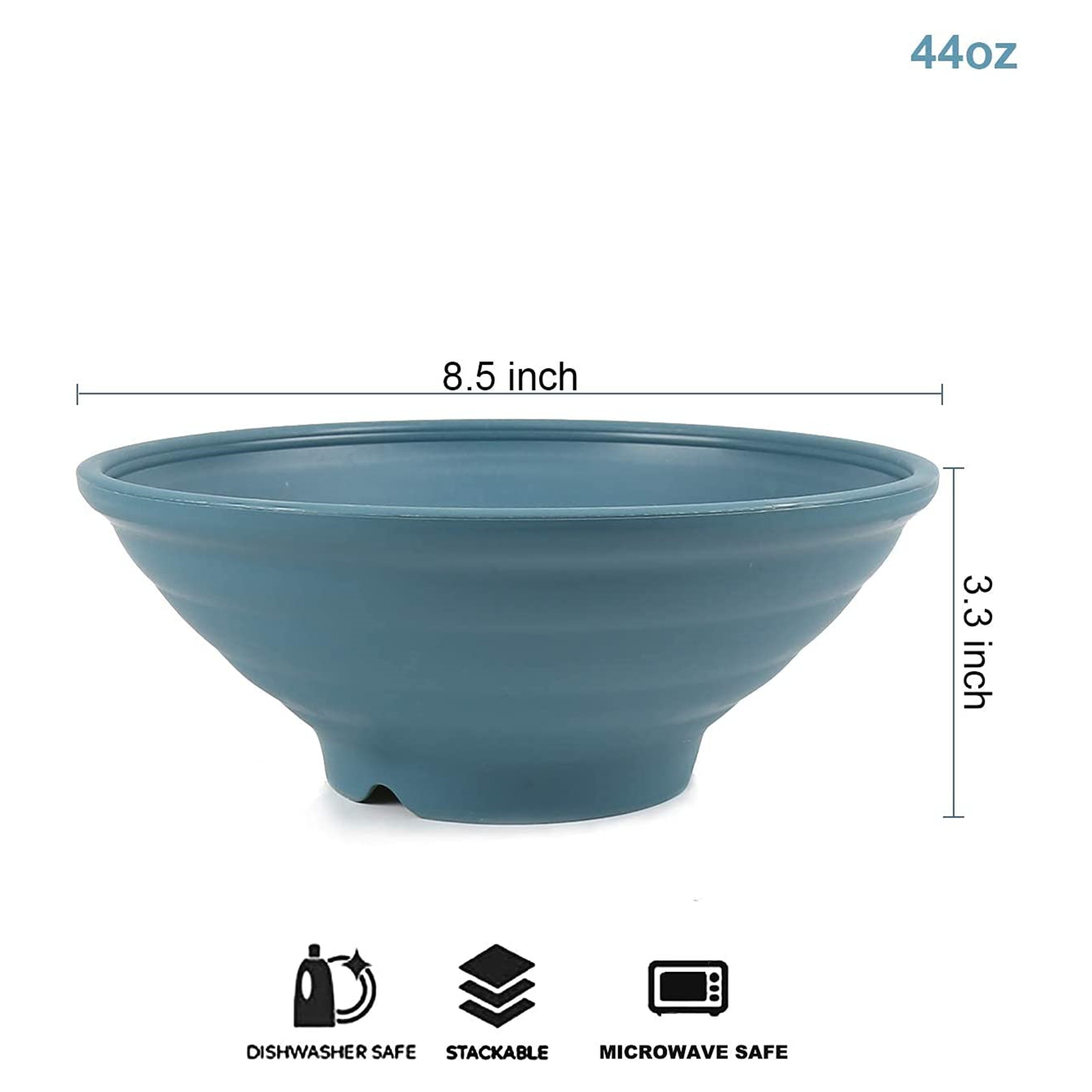 Shopwithgreen Japanese Style Ramen Bowl 4 pcs 44 OZ-shopwithgreen