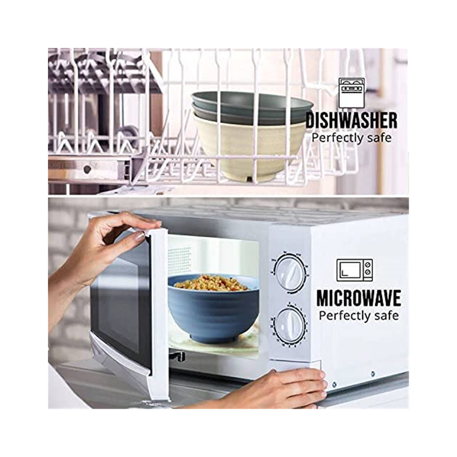 Shopwithgreen Wheat Straw Bowls - 30 OZ 4pcs/6pcs-shopwithgreen