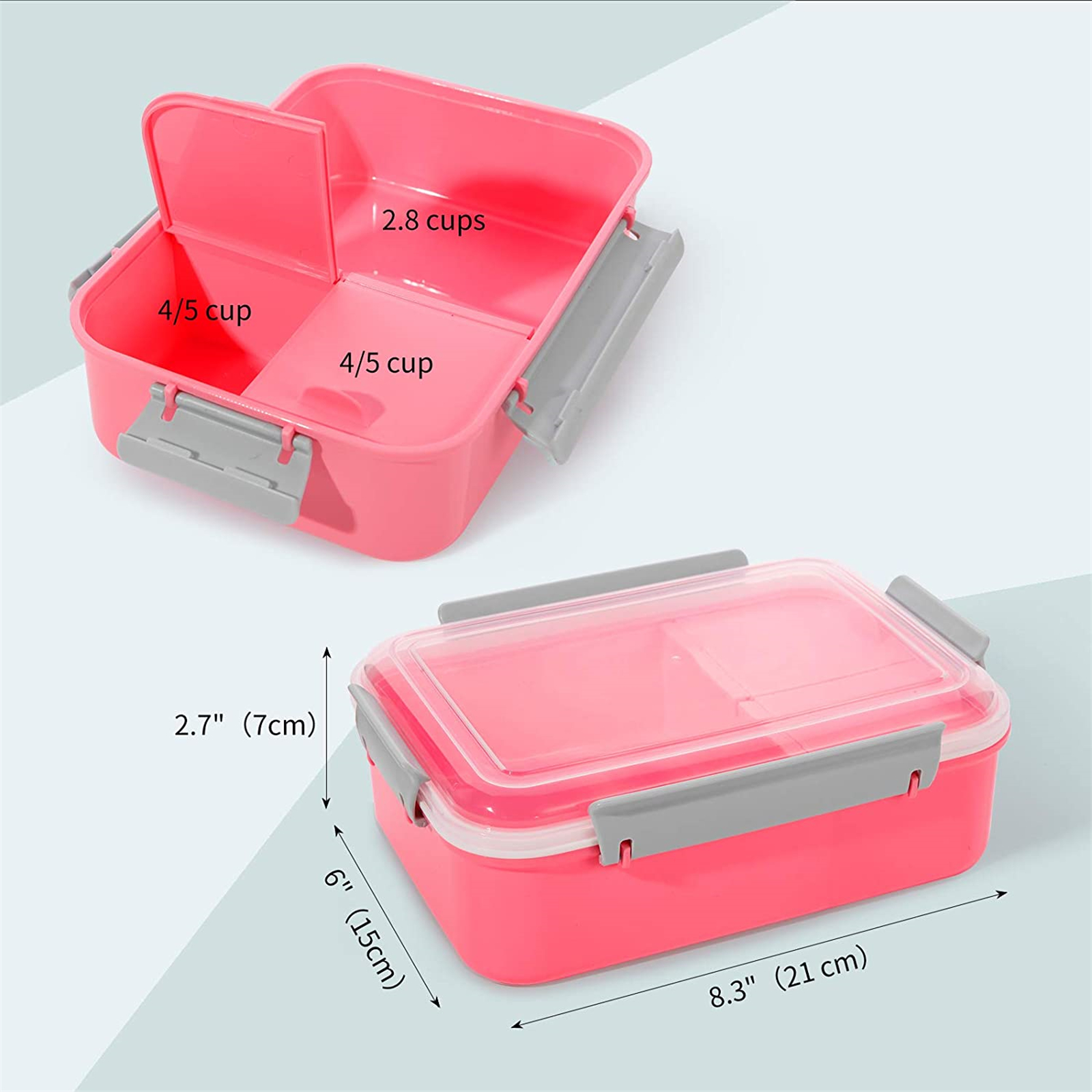 Shopwithgreen Lunch Container to Go 40-oz Bento Box with 3-Compartment-shopwithgreen