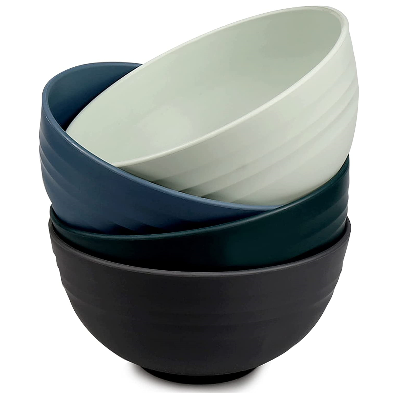 Shopwithgreen Wheat Straw Bowls - 4pcs 24 OZ-shopwithgreen