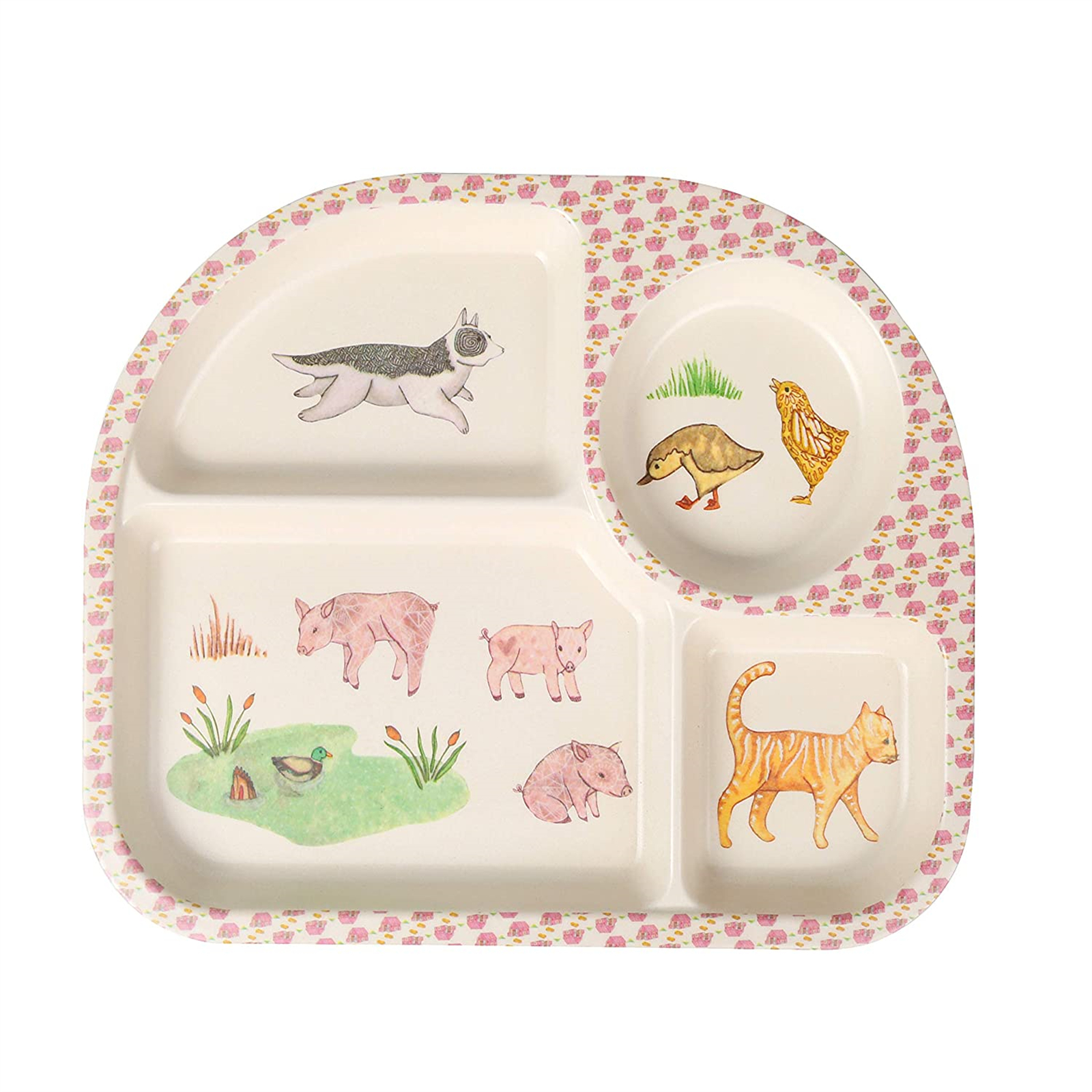 Shopwithgreen Bamboo Kids Dinnerware Set 7 pcs-shopwithgreen