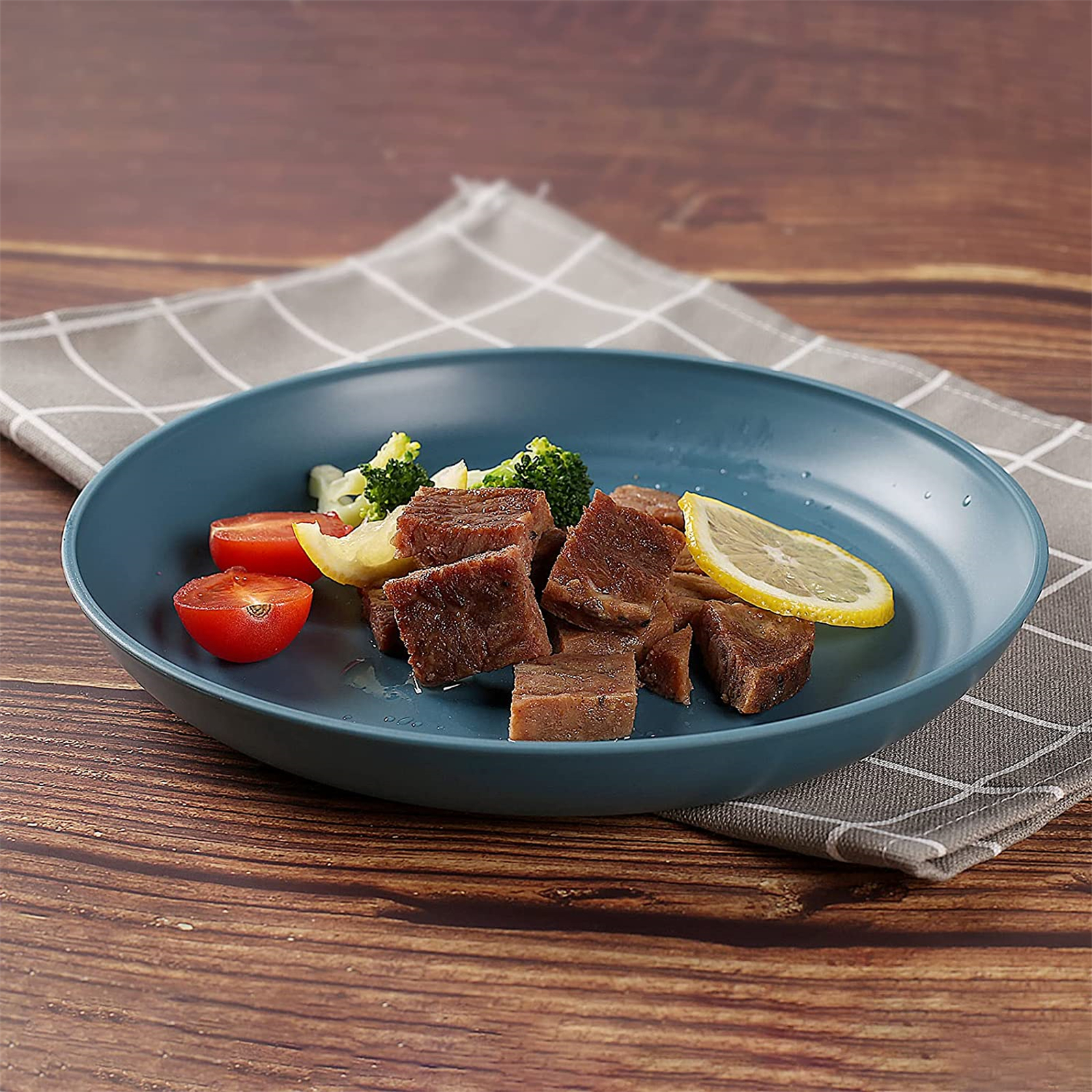 Shopwithgreen Lightweight & Unbreakable Plastic Dinnerware Sets - 36 PCS-shopwithgreen