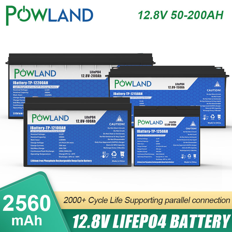 100AH 12.8V Lithium Energy Storage Battery Iron Battery for Solar Powe
