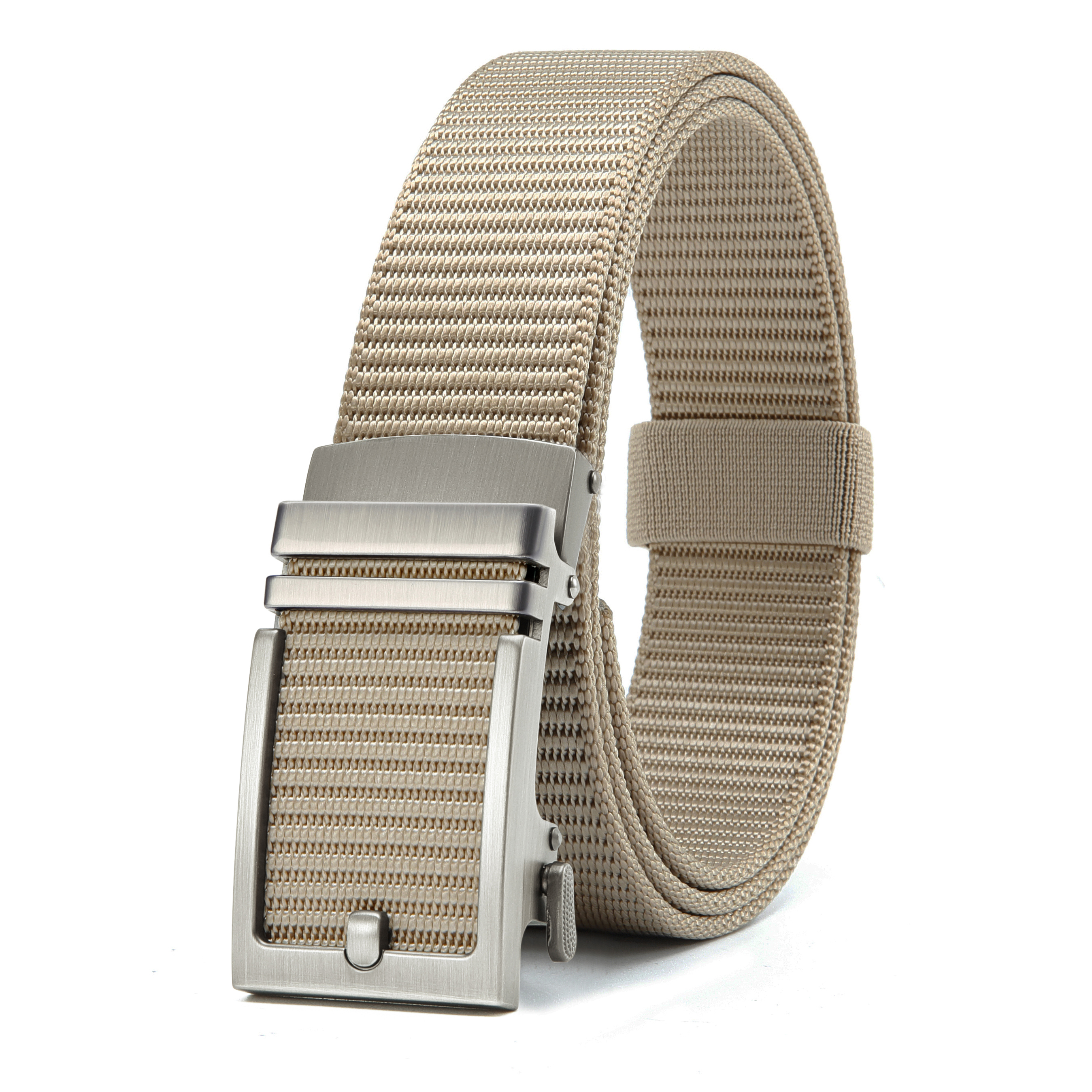 Chaoren Golf Belt 2 Pack Nylon Ratchet Belt, Mens Belts Casual for Outdoor Sport Fully Adjustable Trim to Exact Fit