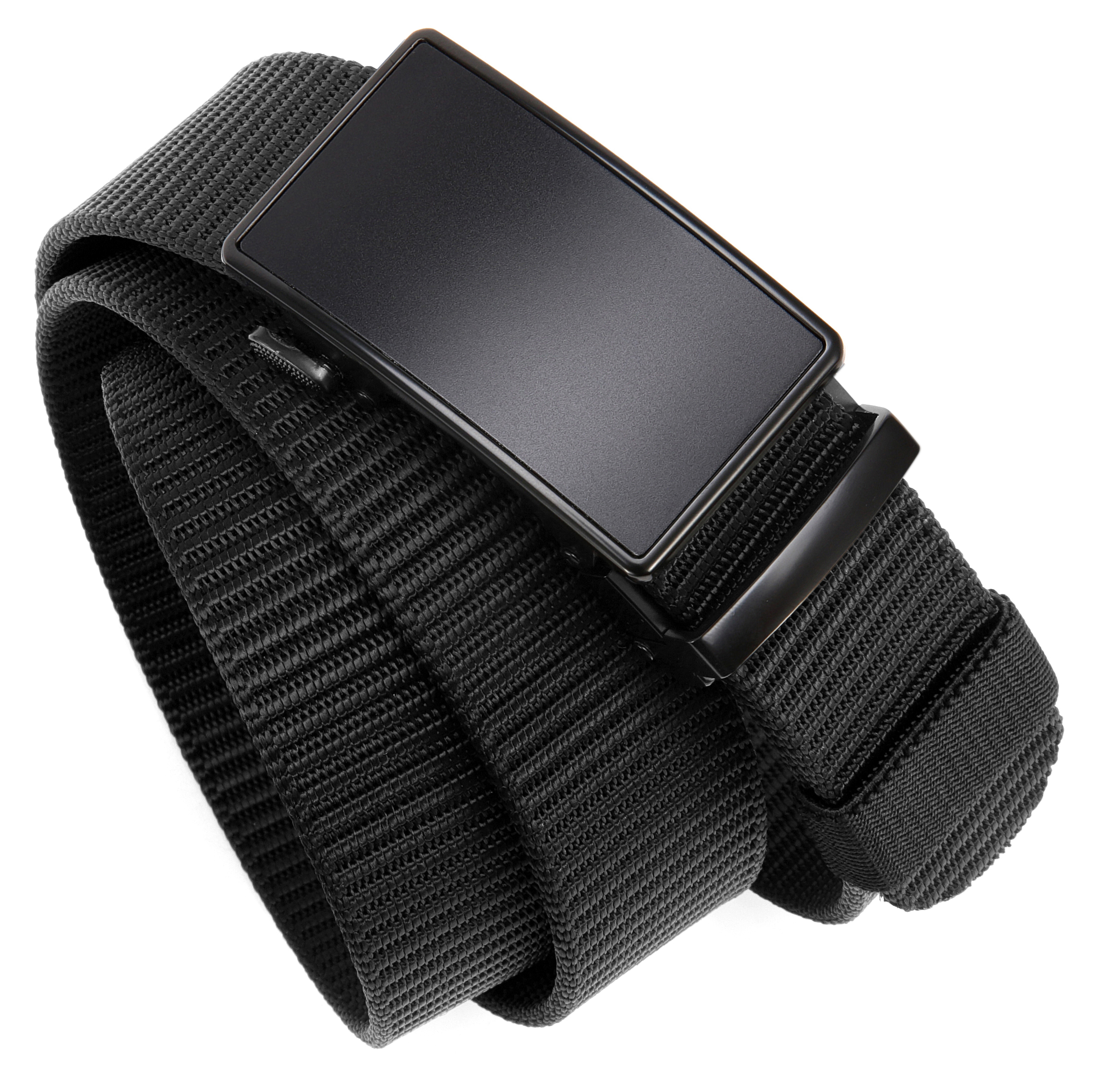 Chaoren Nylon Ratchet Belt, Mens Golf Belt Casual, Adjustable Trim to Exact Fit