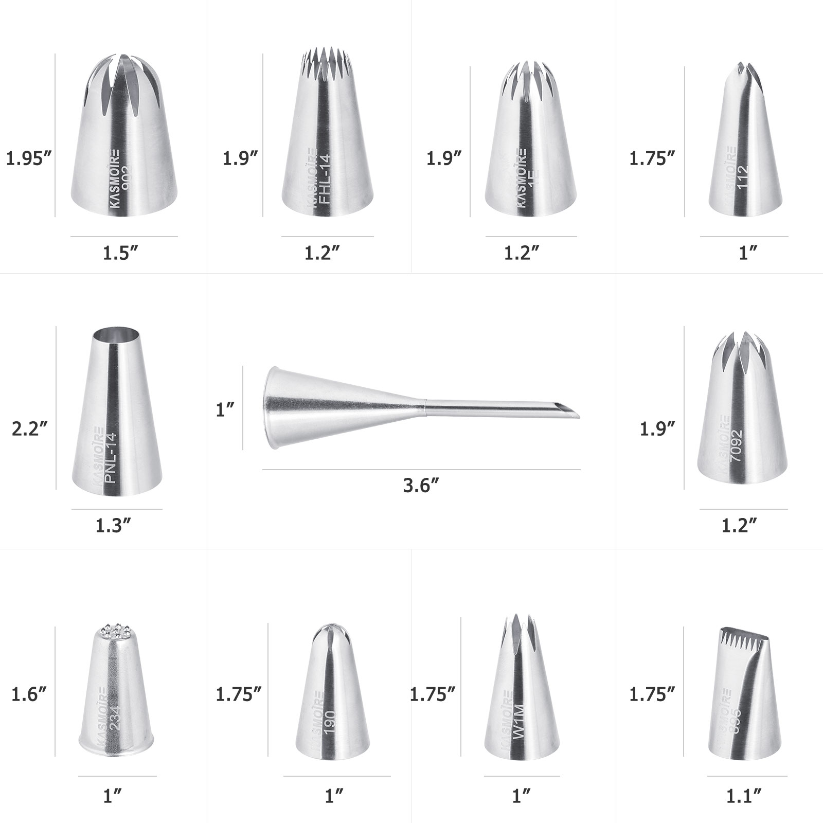 icing bottles with tips