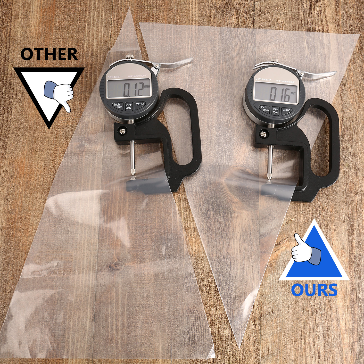 disposable piping bags with tips