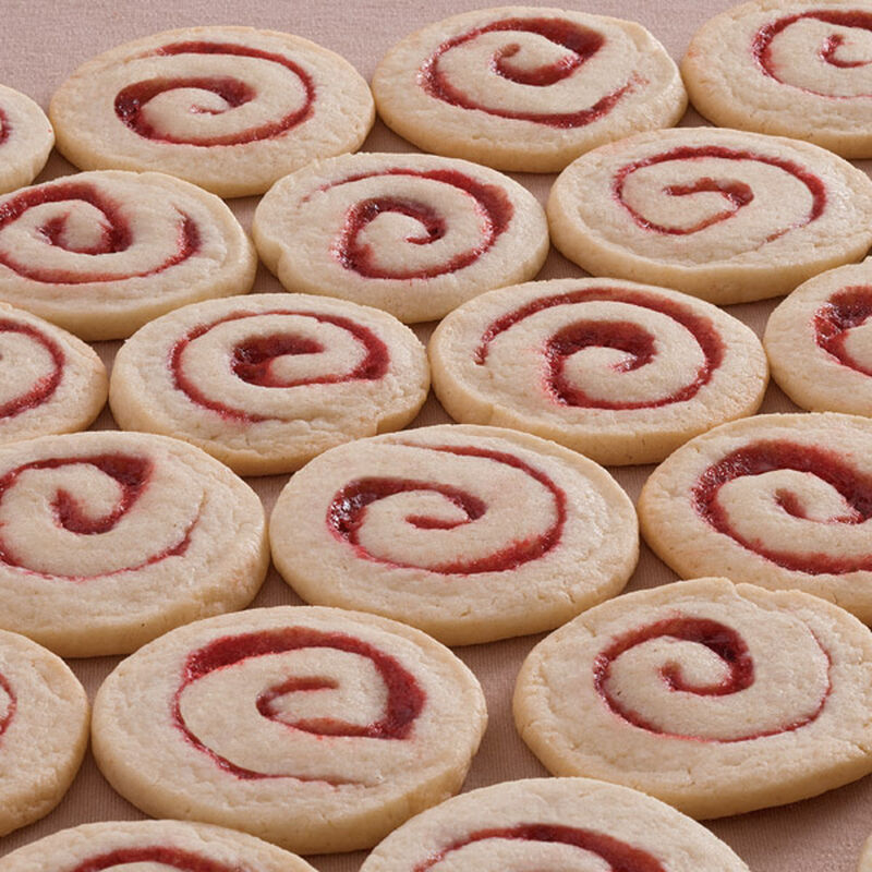 Raspberry Spirals Cookies image number 0