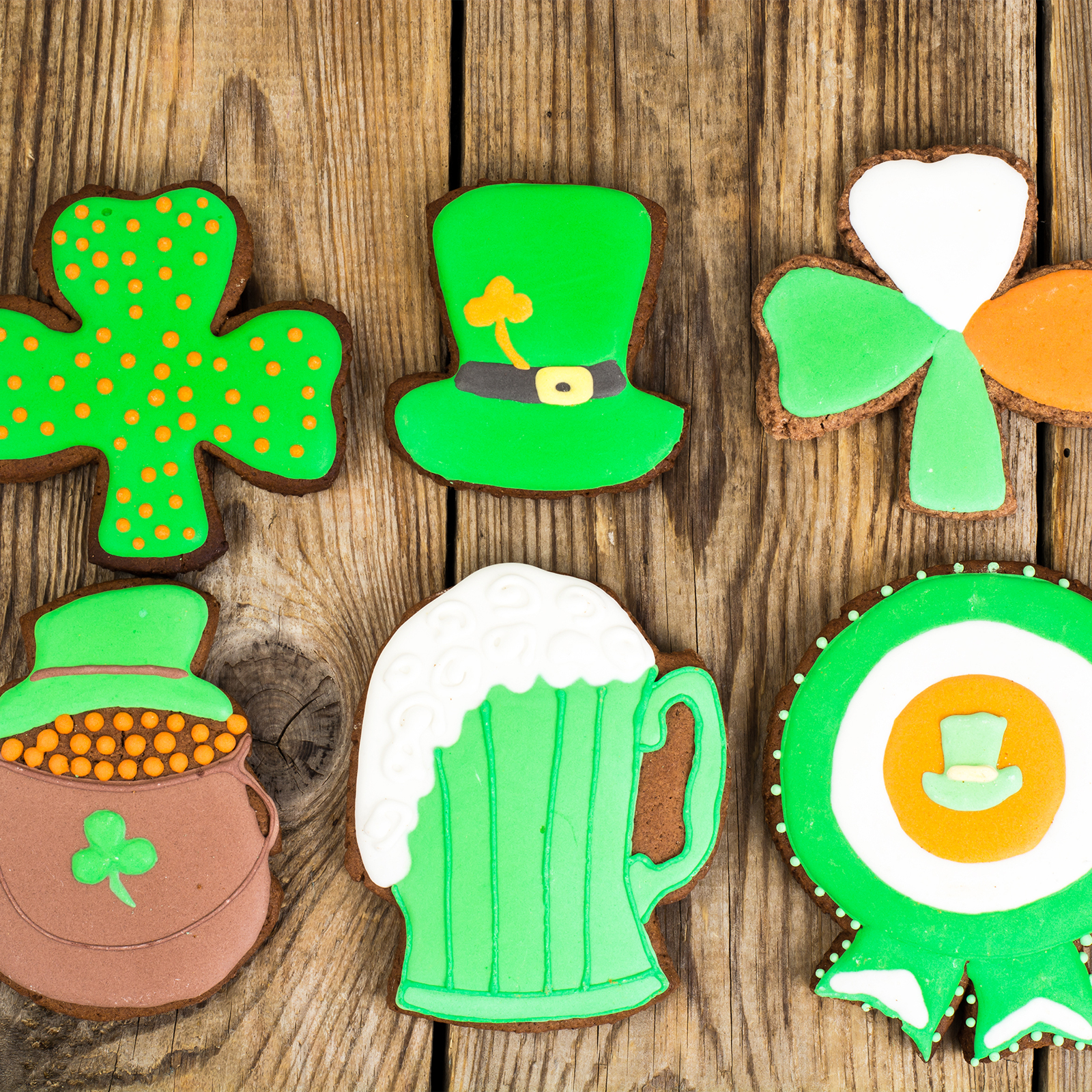 Kasmoire St.Patrick's Day Cookie Cutter Set with Sugar Stir Needle- Saint Patrick's Day Irish Party Supplies-KASMOIRE