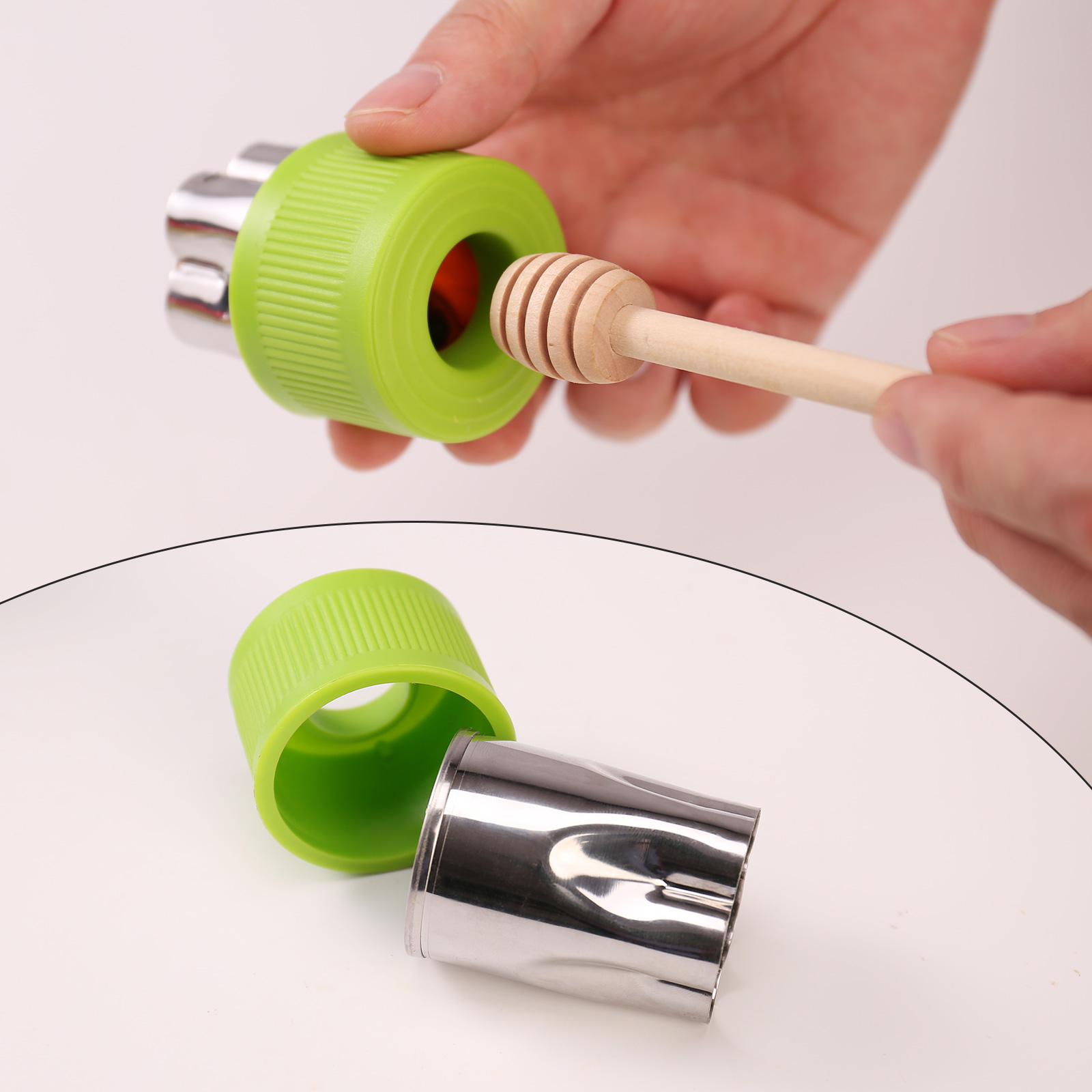 Kasmoire Vegetable Cutter Shapes Set,Green Mini Pie Cookie Cutters Set Fruit Pastry Stamps Mold,for Decorative Kids Baking and Food Supplement Tools -36 Pcs-KASMOIRE