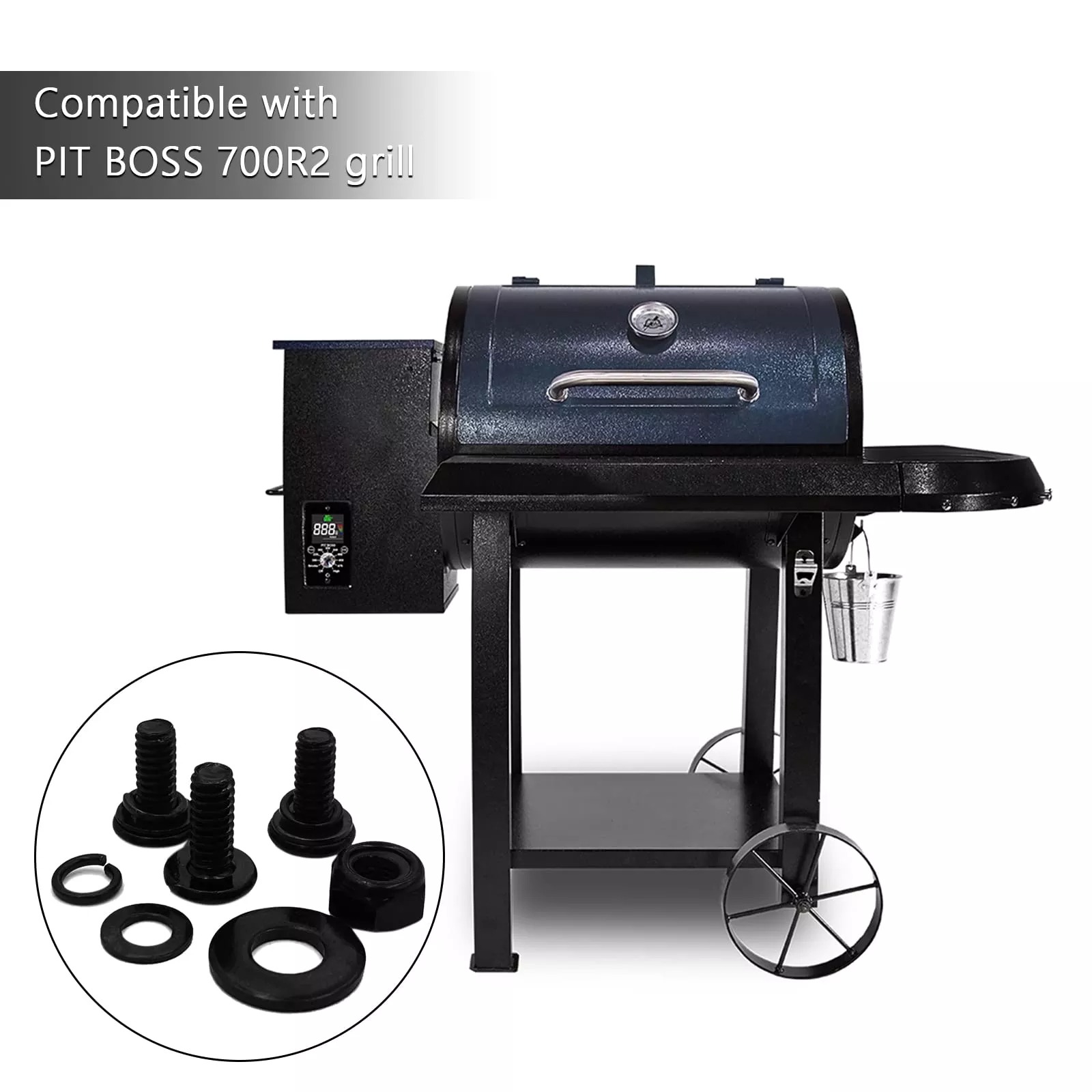 PIT PB336GS Two Burner Portable Flat Top Griddle - Cover Included, Bbq  Plate, Bbq Grill Outdoor - AliExpress