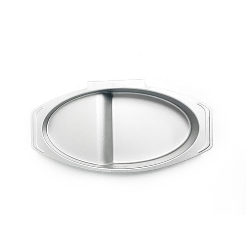 Oval Formed Metal Water Bowl for Masterbuilt Electric Smokers-YAOAWE