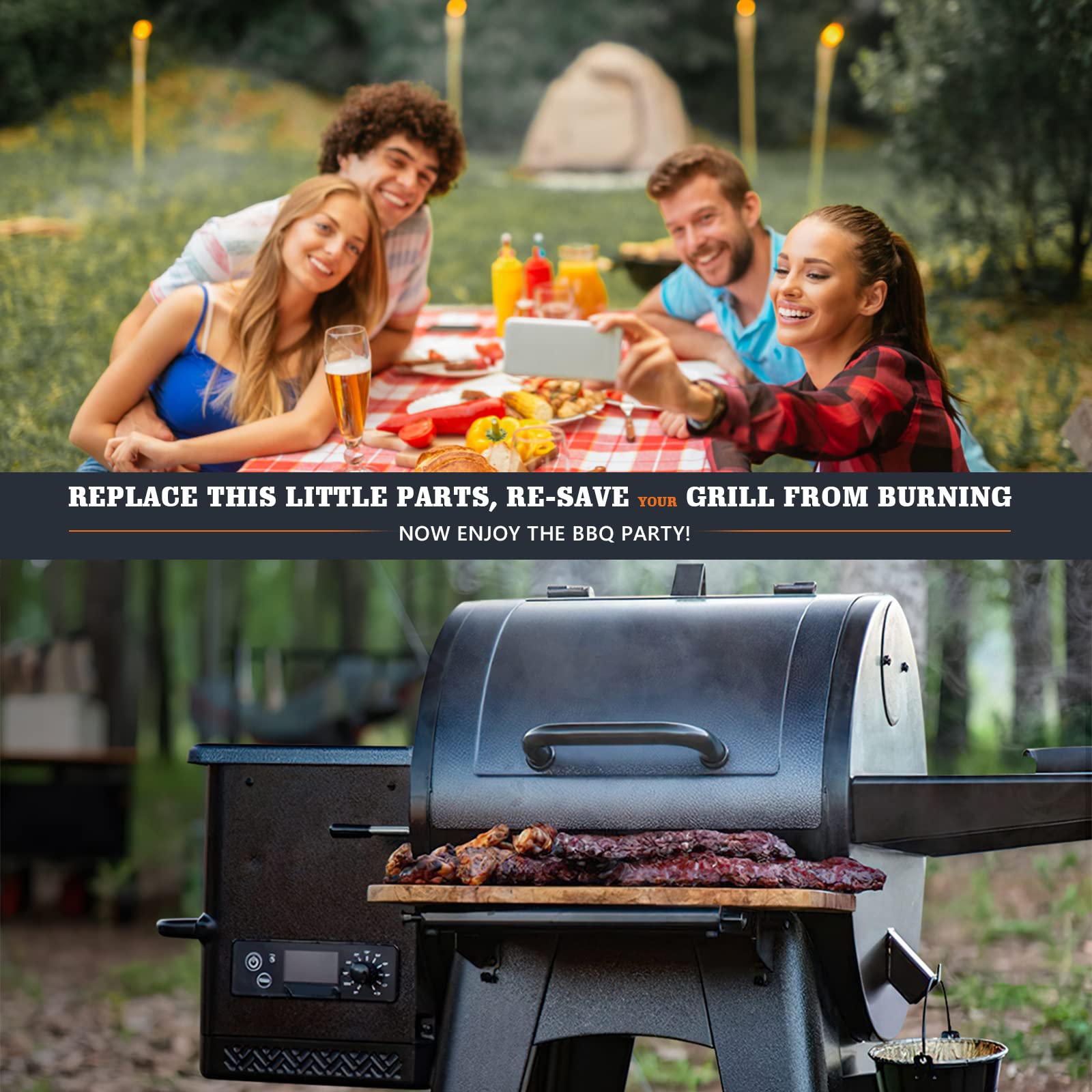 Pellet Grill Shaft Nut