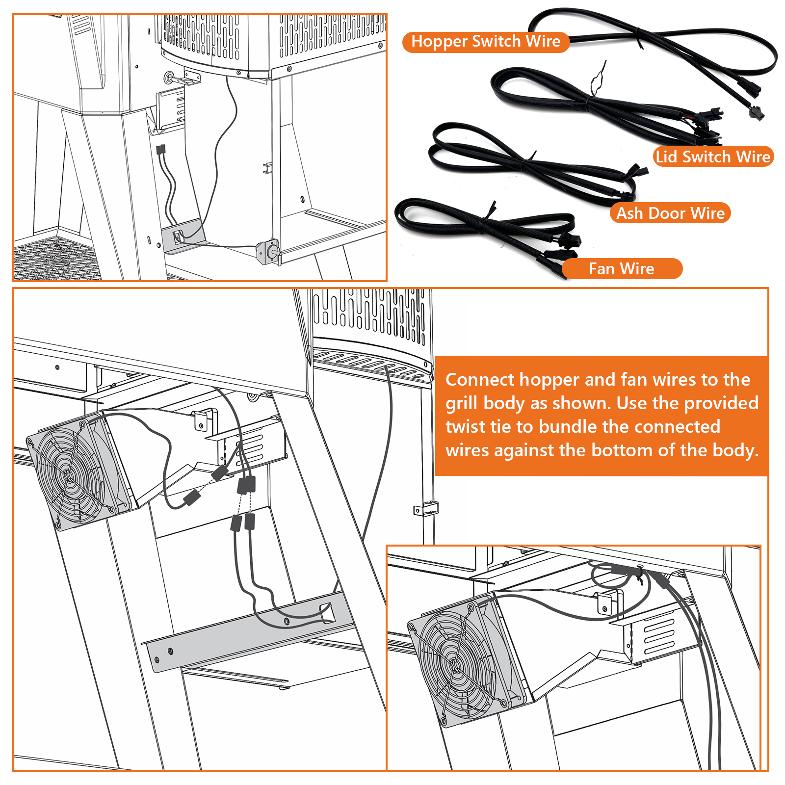 Masterbuilt Wire easy to install