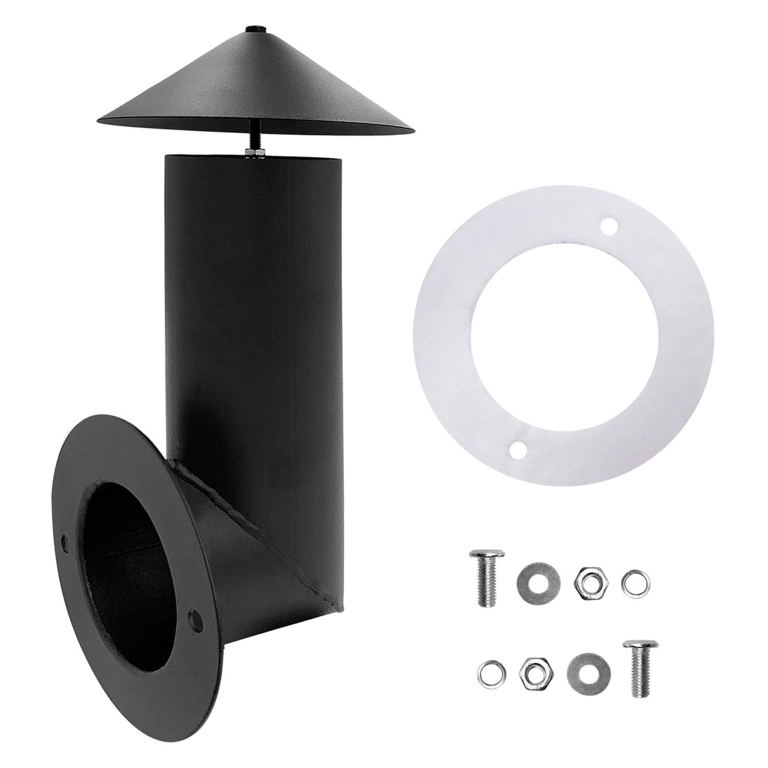 Replacement Stack Chimney Cap Kit for Pit Boss Pellet Grill Smoke Part-YAOAWE