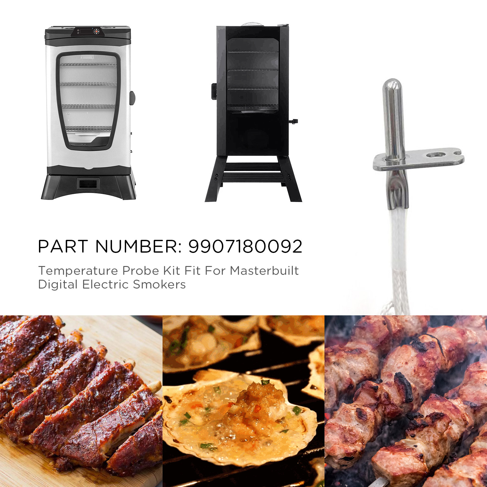 Masterbuilt Smoker Masterbuilt Temperature Probe Grill Thermometer