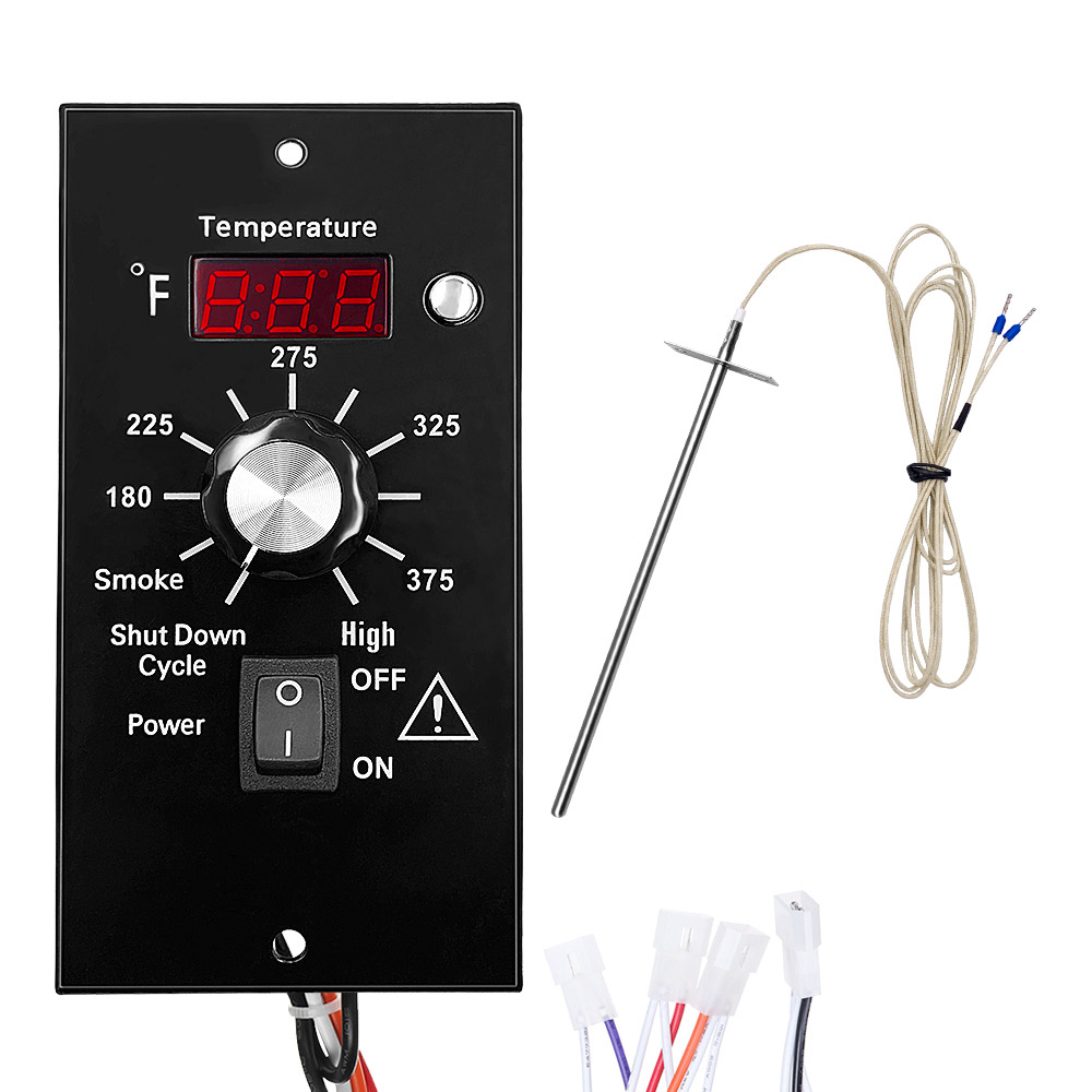 Digital Thermometer Controller with RTD Probe for Traeger Grills-YAOAWE