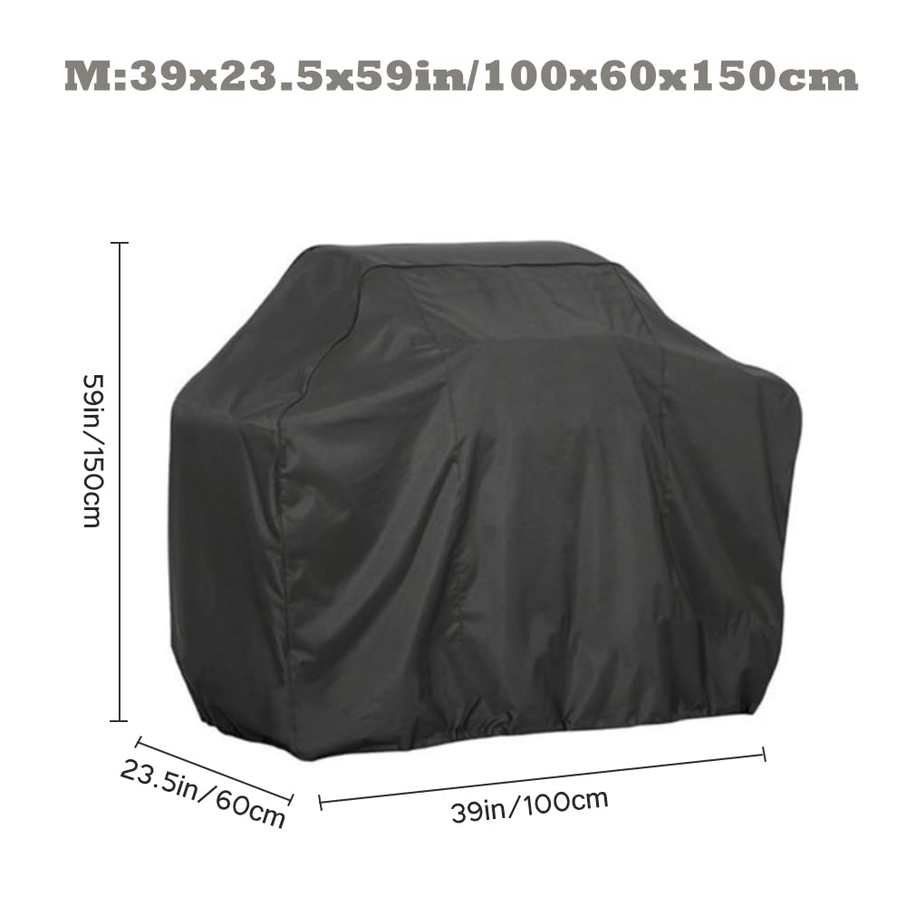 BBQ Grill Cover, Heavy Duty Grill Cover Rain Protective Cover-YAOAWE