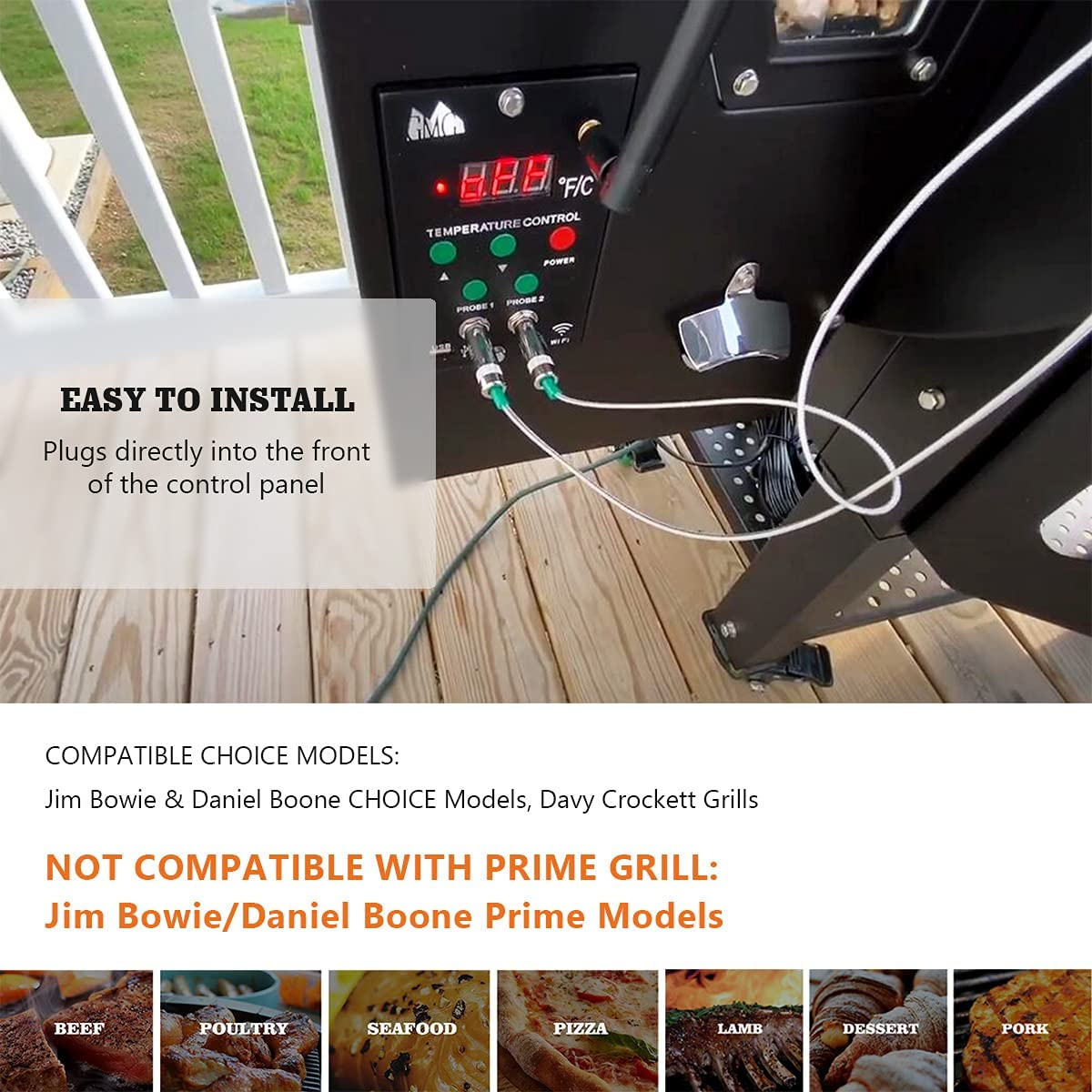 Meat Probe - Choice 110V - Green Mountain Grills